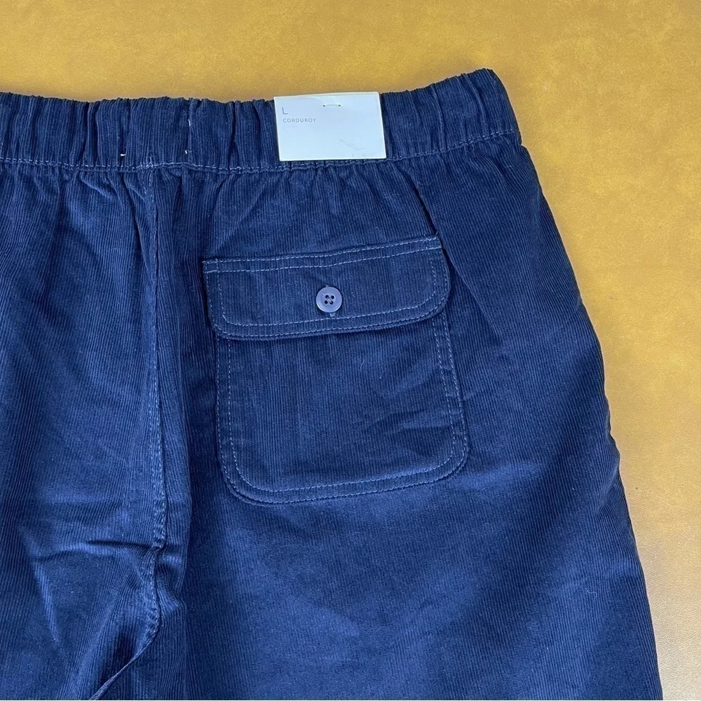 Onia Corduroy Pull-On (Deep Navy) Short Size Large‎ Men